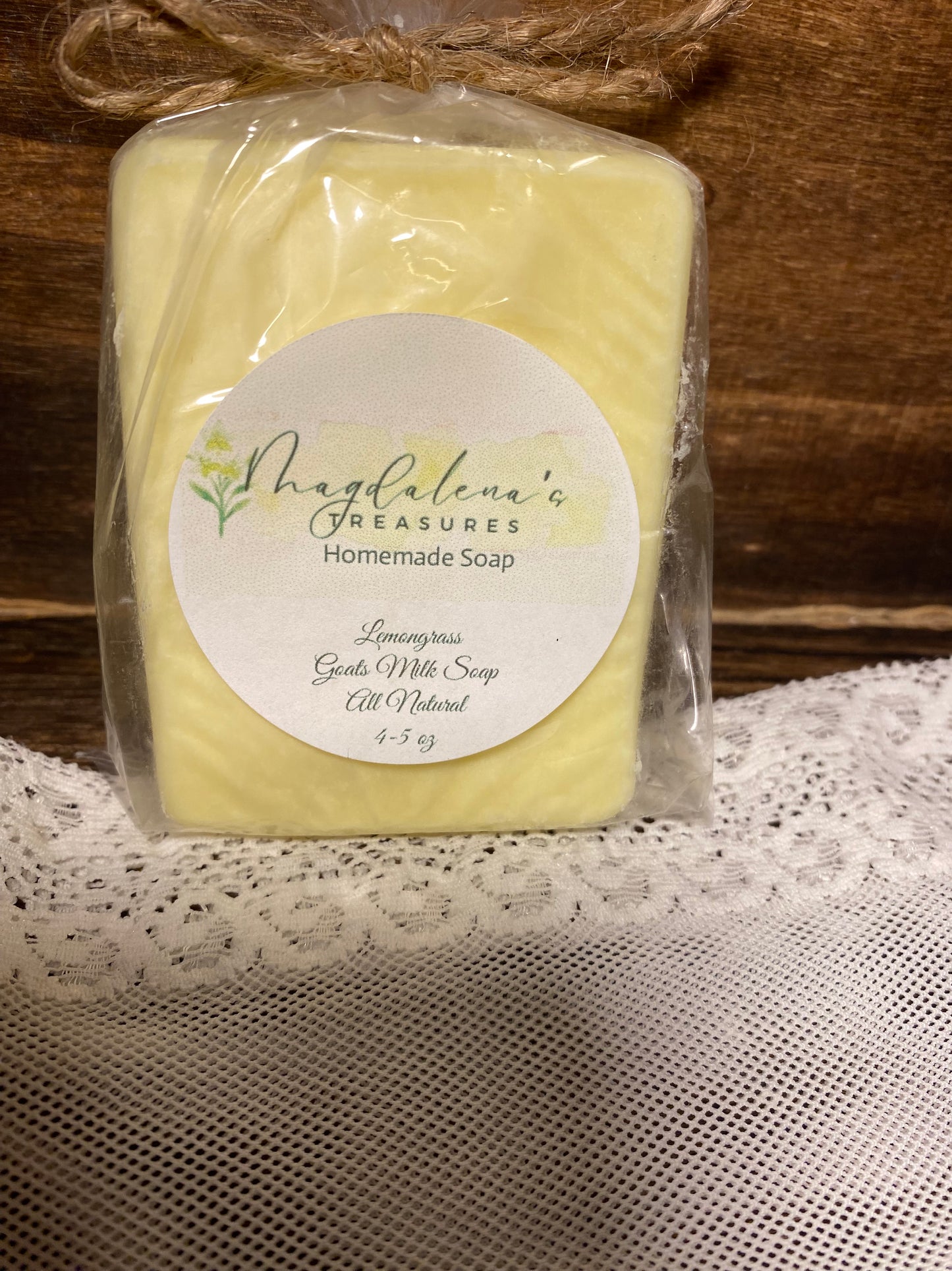 Lemongrass Goat Milk Soap