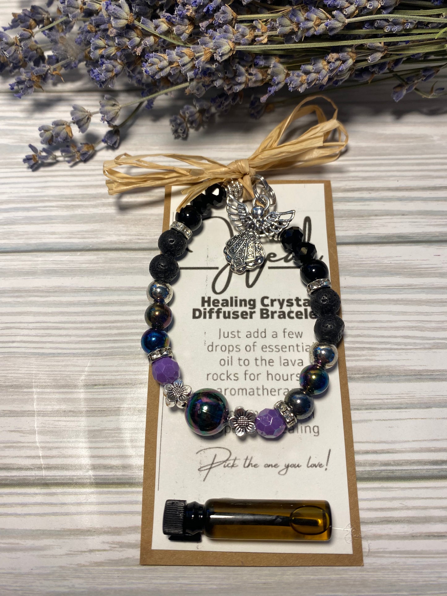 Crystal Diffuser Bracelet