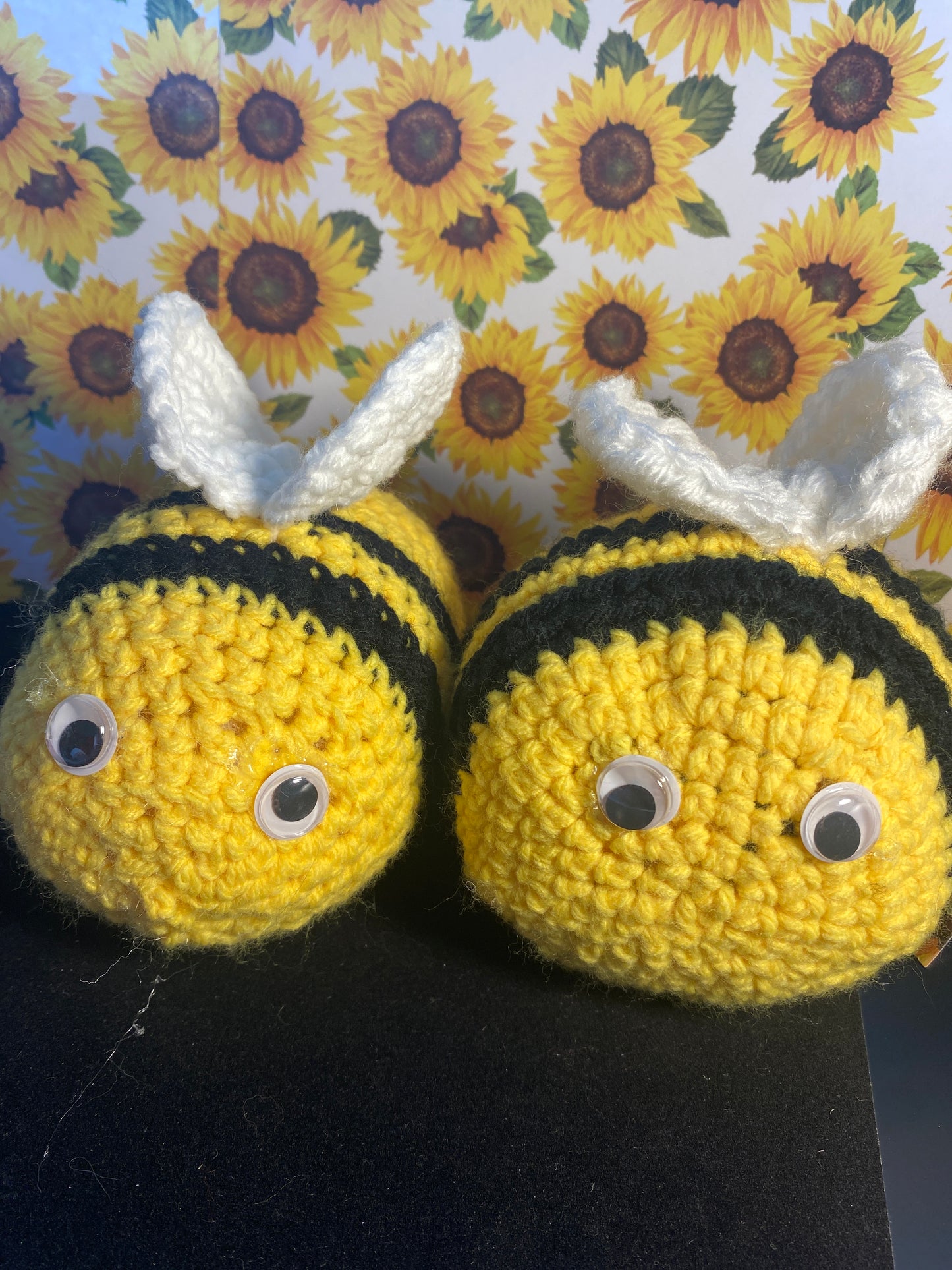 Handmade Crocheted Bees