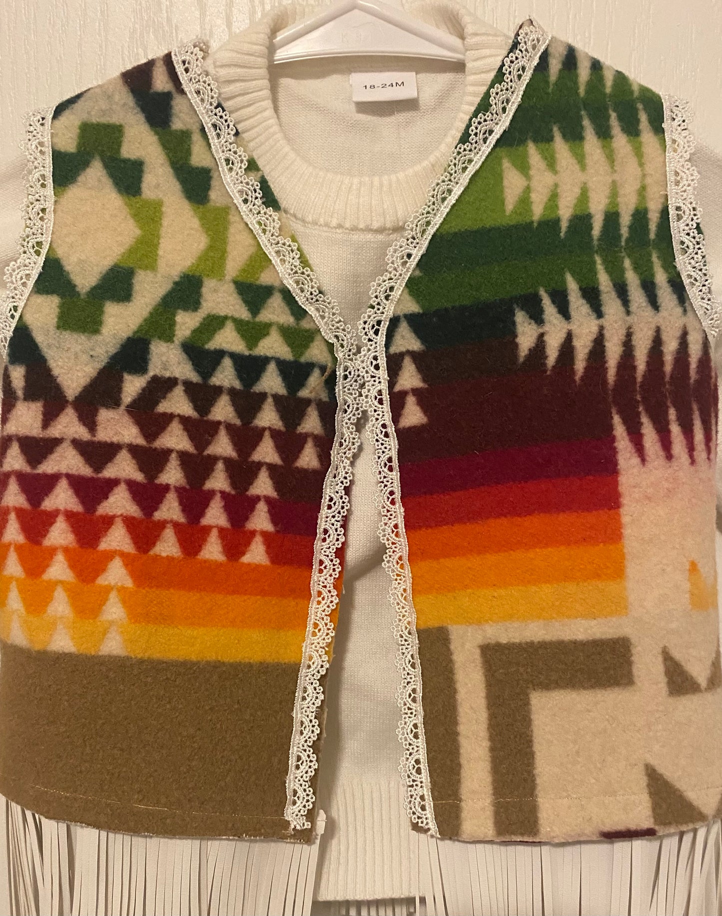 Getty Up Baby Wool Vest