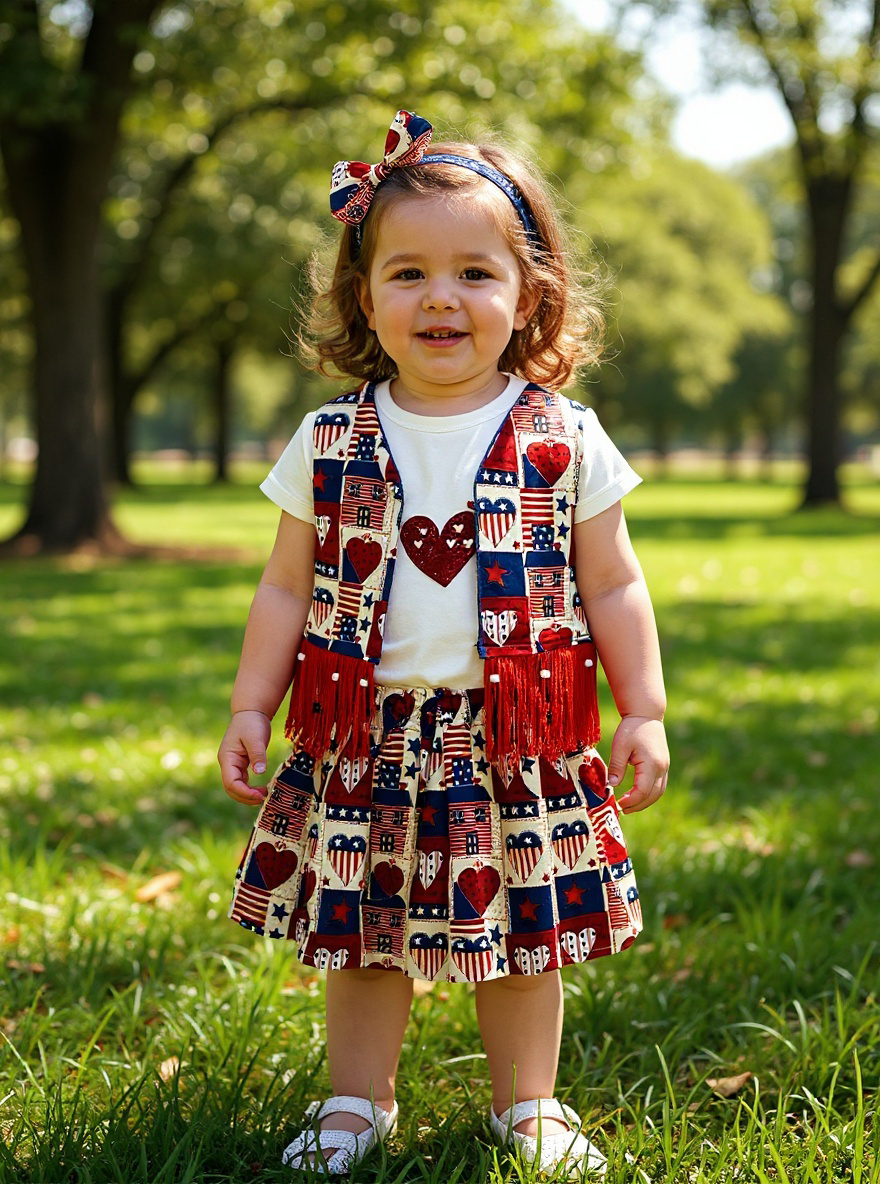 Handmade Giddy-Up Girls Western Outfit