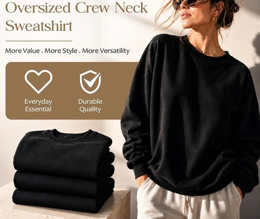Crew Sweatshirts with Helix Design