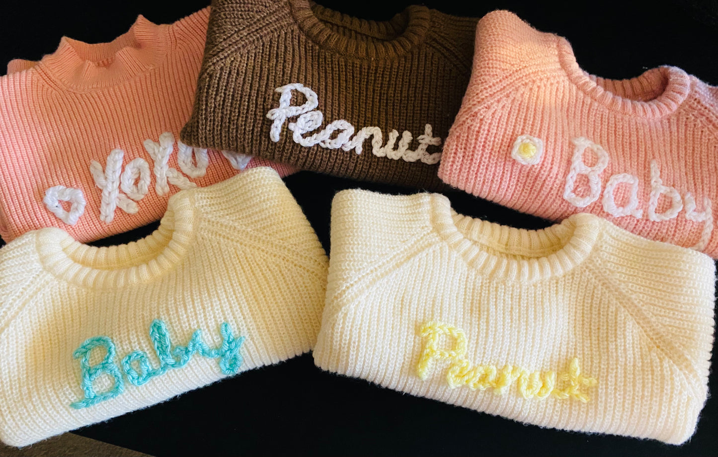 Custom Embroidered Sweaters