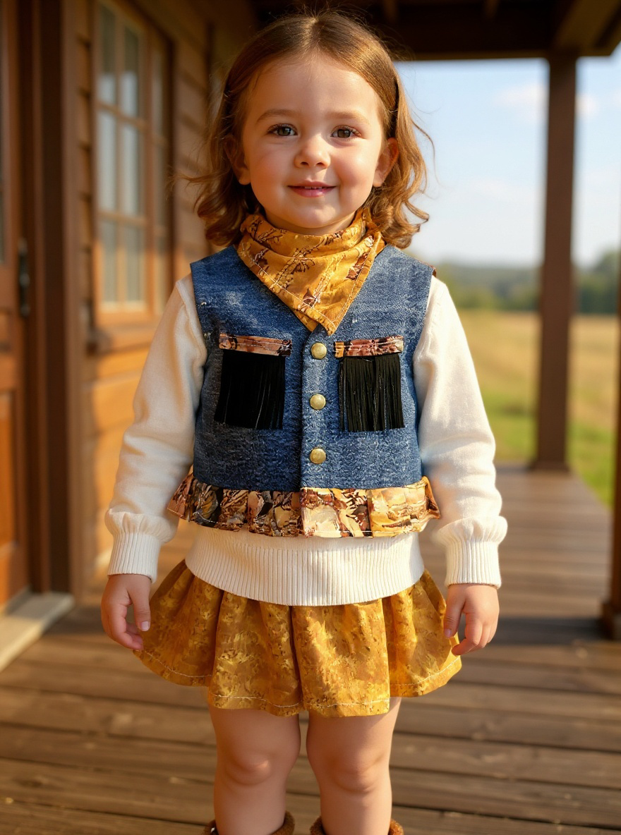 Handmade Giddy-Up Girls Western Wear
