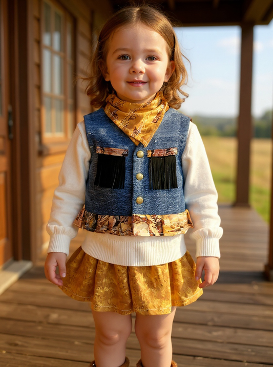 Handmade Giddy-Up Girls Western Wear