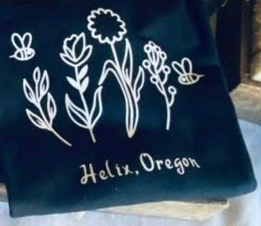 Crew Sweatshirts with Helix Design