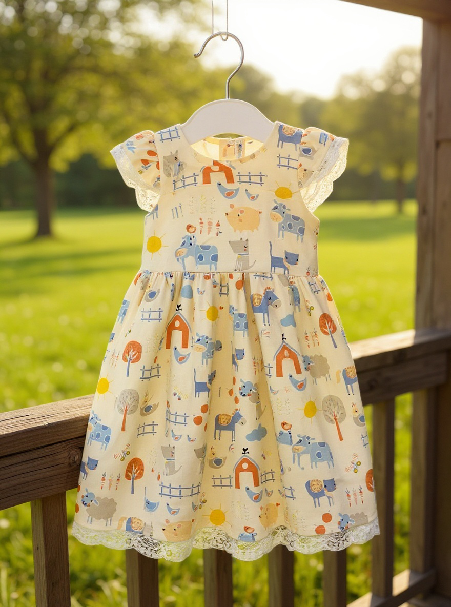 Farm Baby Girl Dress