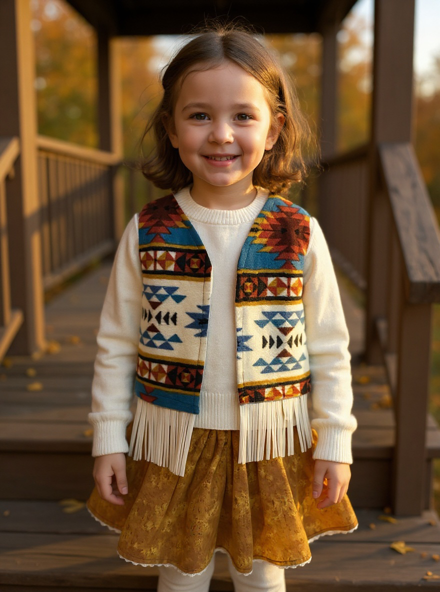 Handmade Giddy-Up Girls Western Outfit