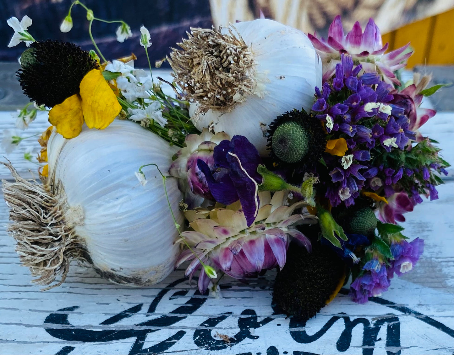 Garlic & Flower Bouquets