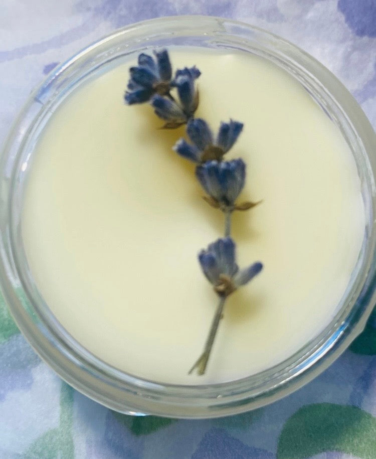 Homemade Lavender Lip Balm