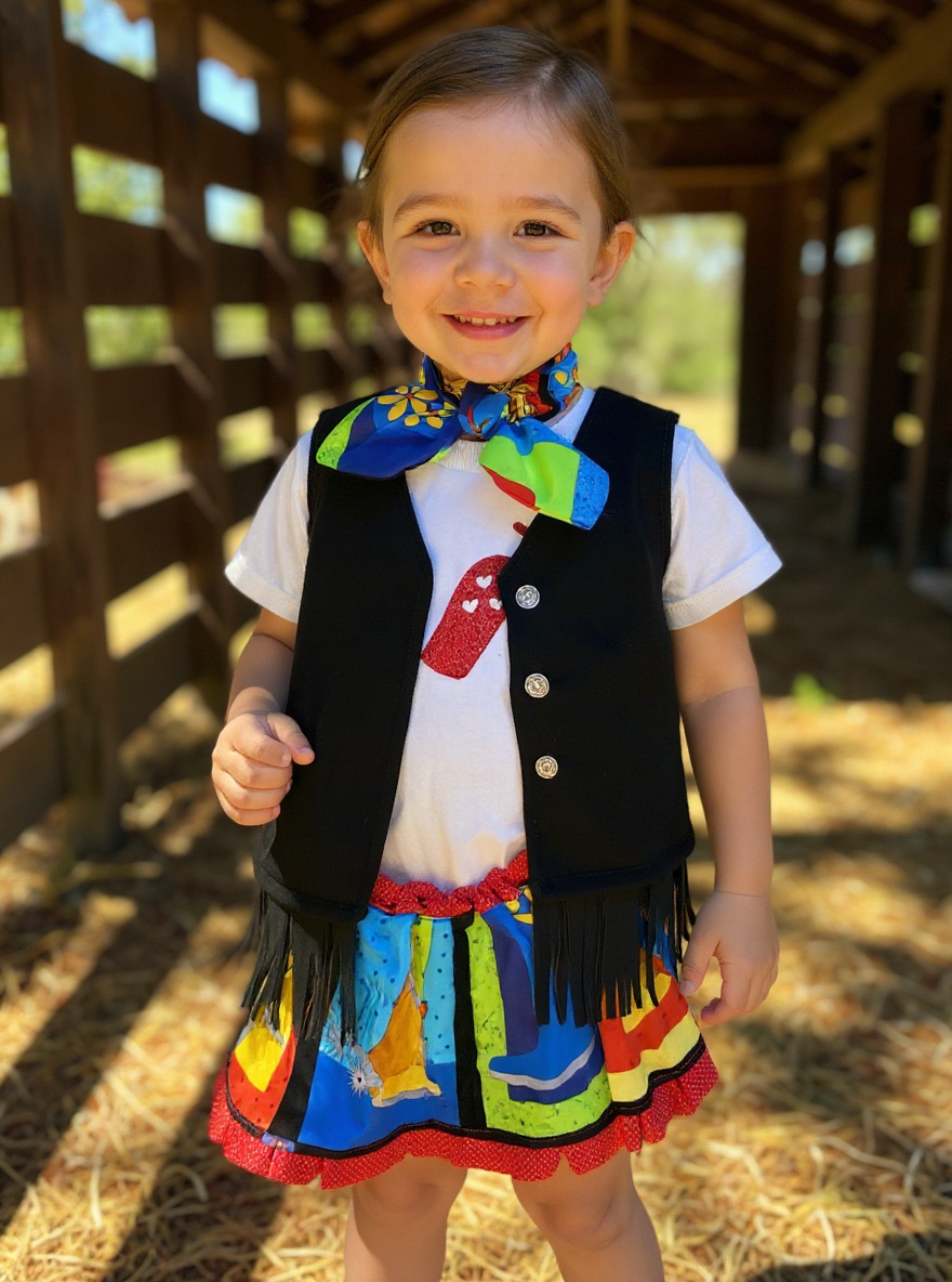 Handmade Giddy-Up Western Outfit