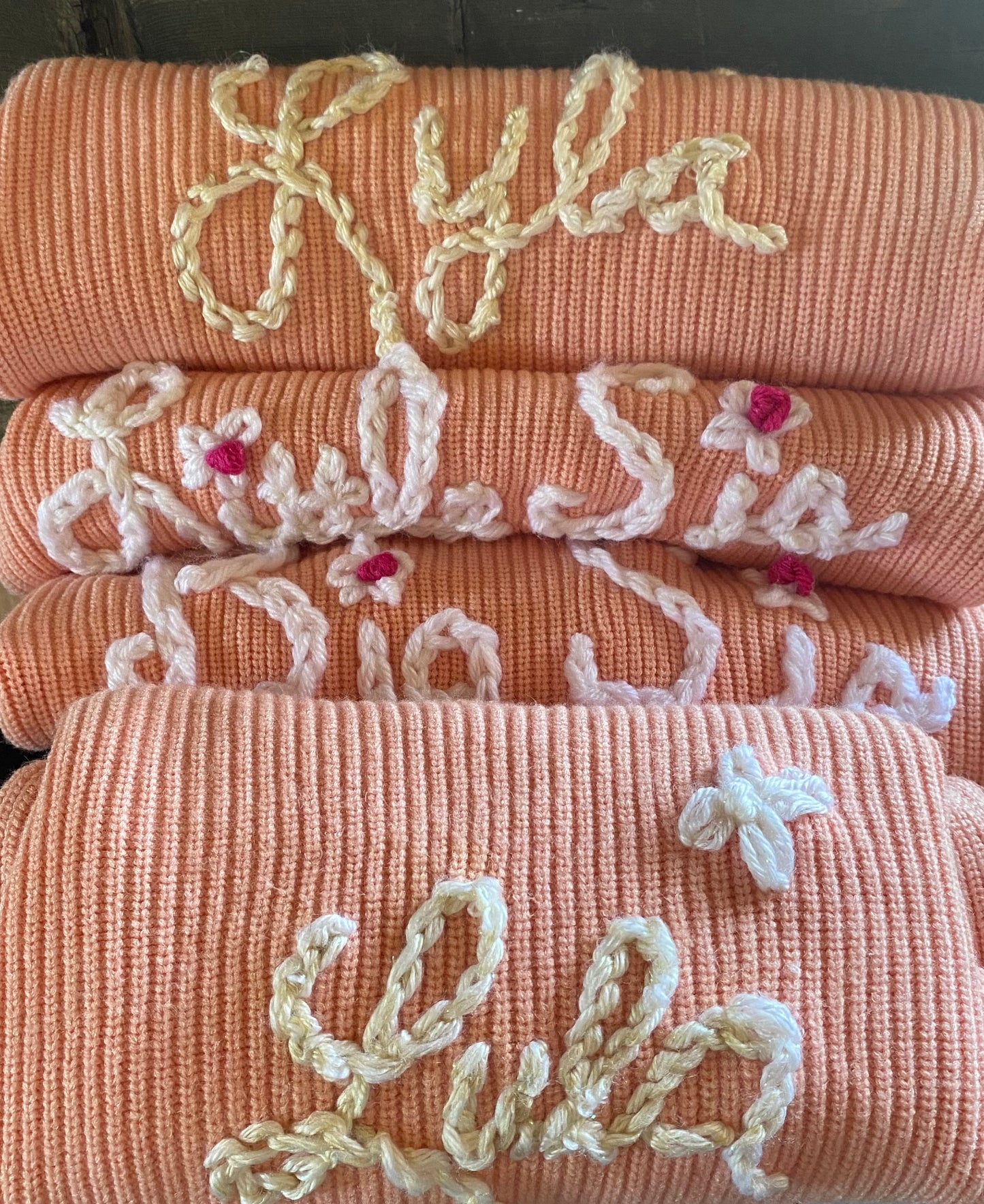 Custom Embroidered Sweaters