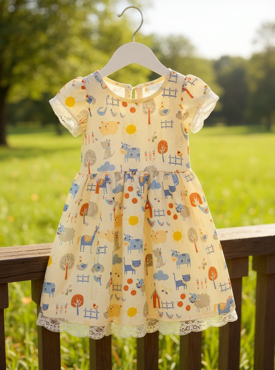 Farm Baby Girl Dress
