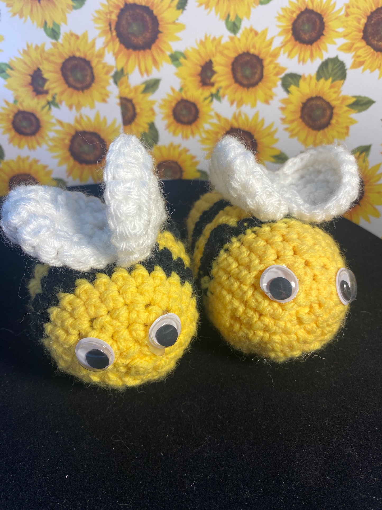 Handmade Crocheted Bees