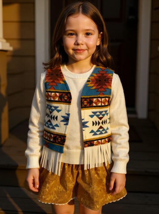 Handmade Giddy-Up Girls Western Outfit