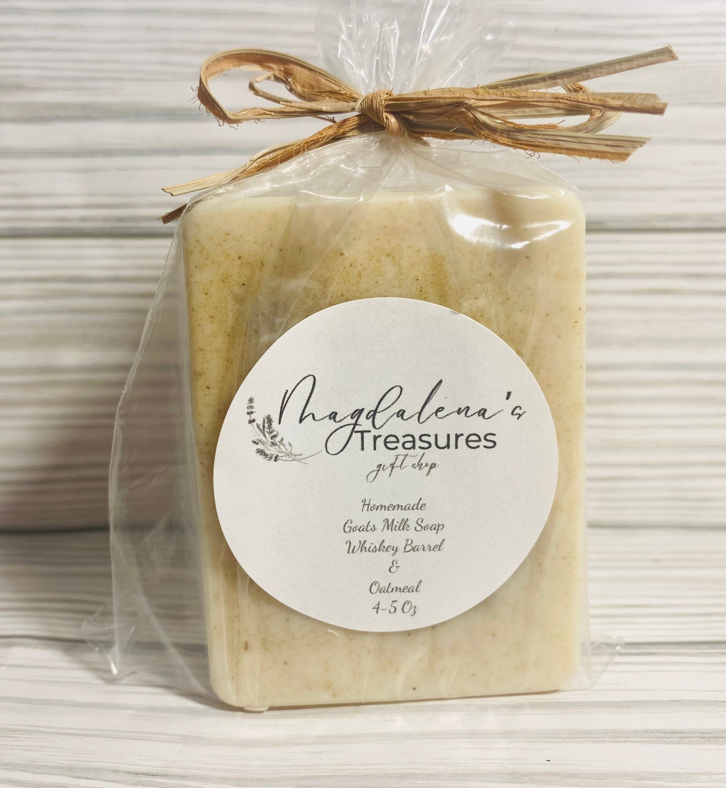 Whiskey Barrel Oatmeal Soap