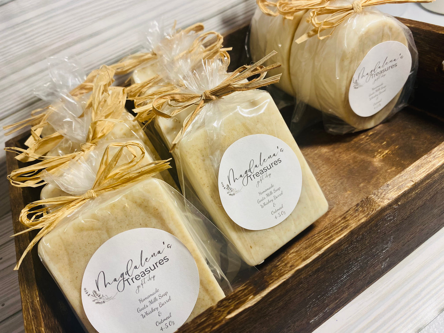 Whiskey Barrel Oatmeal Soap