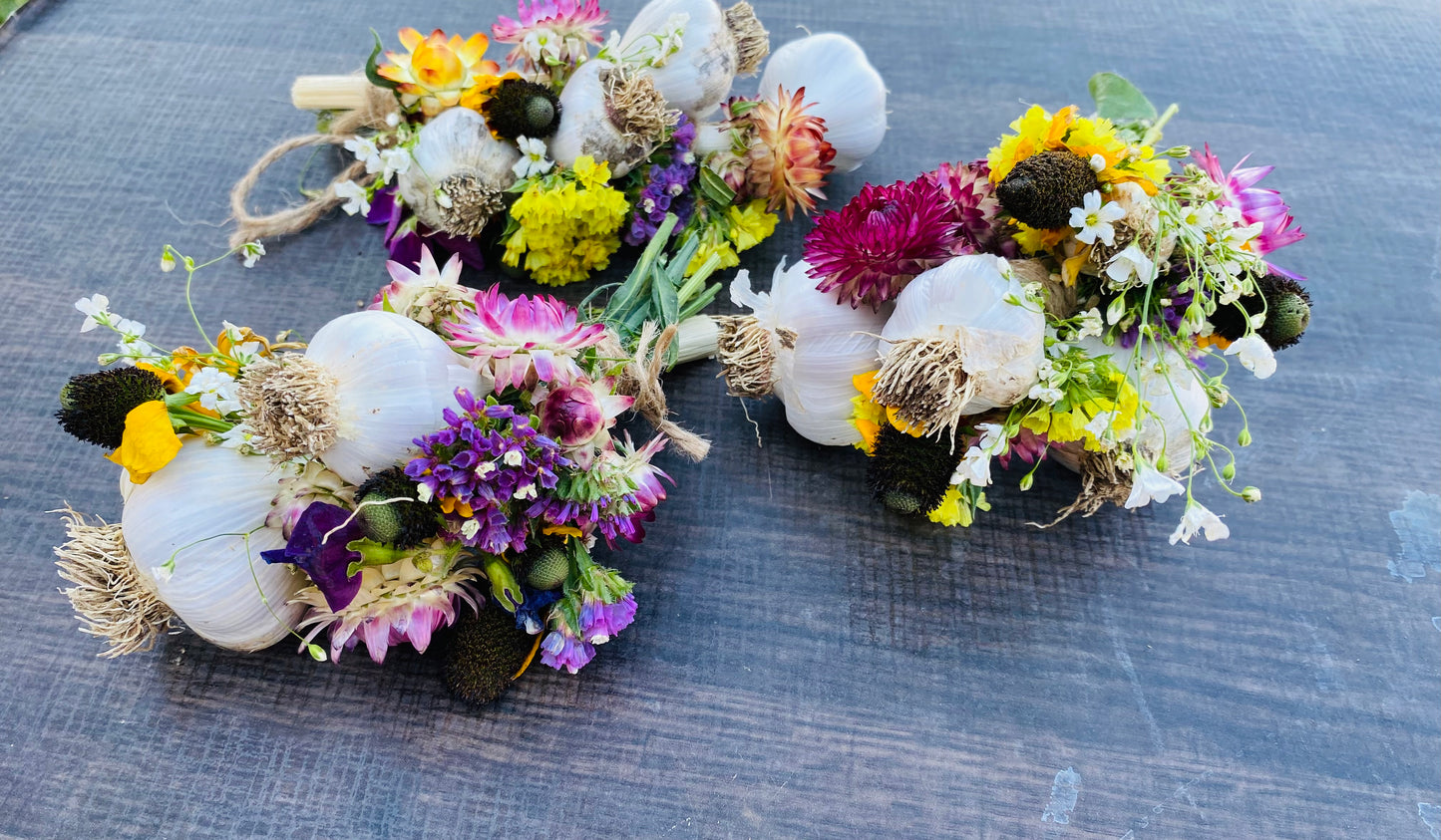 Garlic & Flower Bouquets