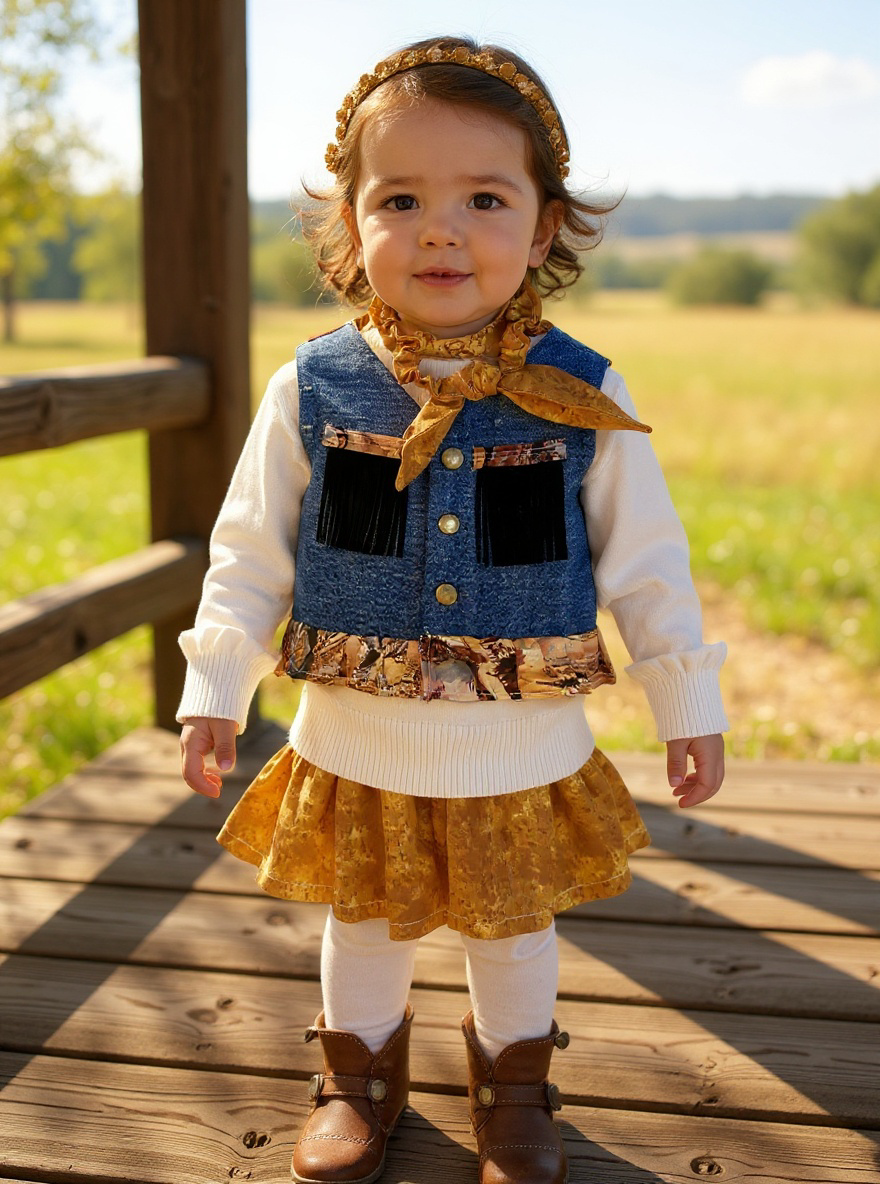 Handmade Giddy-Up Girls Western Wear