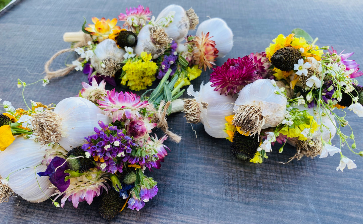 Garlic & Flower Bouquets
