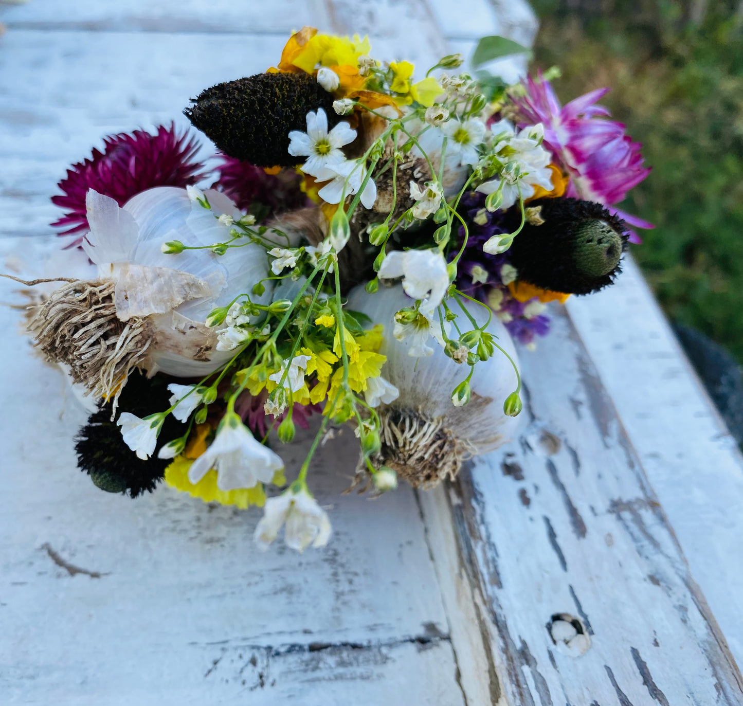 Garlic & Flower Bouquets