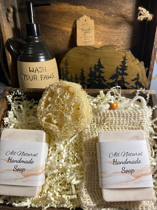 Cool Musk Shae Butter Soap Gift Set